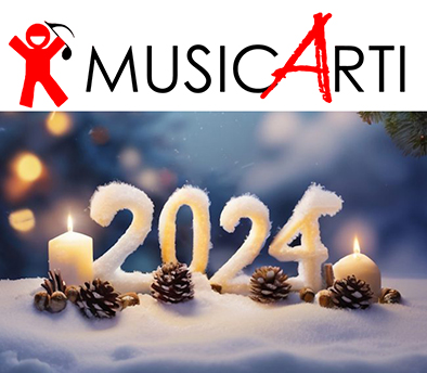 Auguri di Buon Anno 2024 da MusicArti